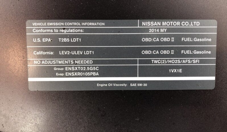 2014 Nissan Rogue Select S full