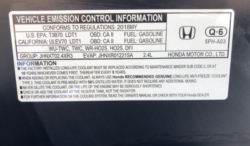 2018 Honda CR-V LX full