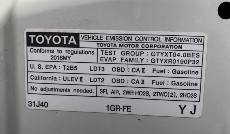 2016 Toyota 4Runner Limited full