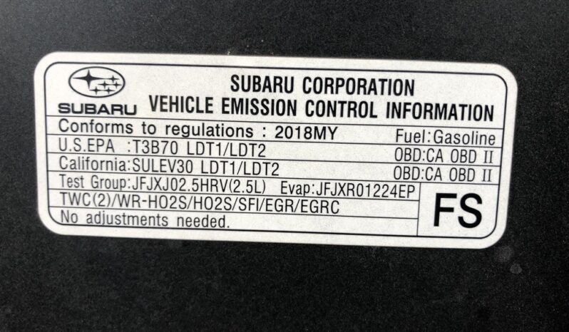 2018 Subaru Forester Premium full