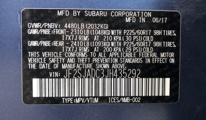 2018 Subaru Forester Premium full