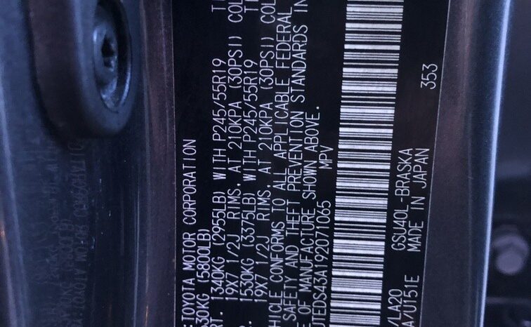 2009 Toyota Highlander Sport full