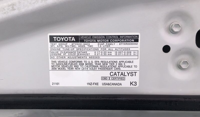 2008 Toyota Prius Base full