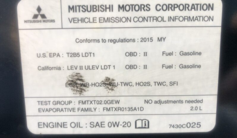 2015 Mitsubishi Outlander Sport SE full