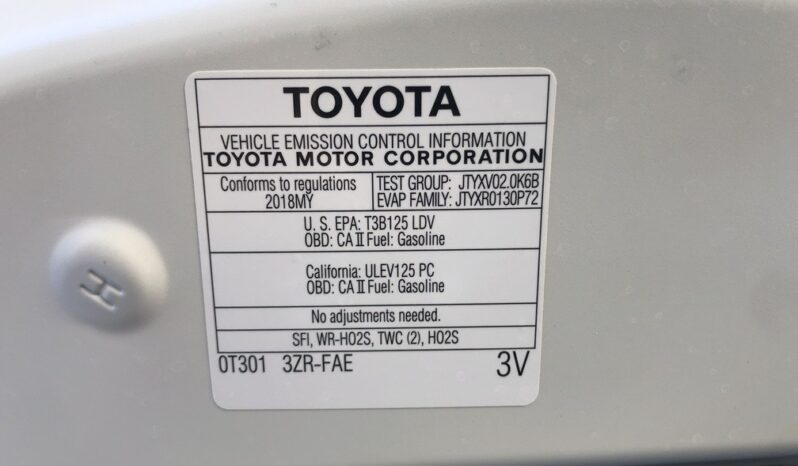 2018 Toyota C-HR XLE full