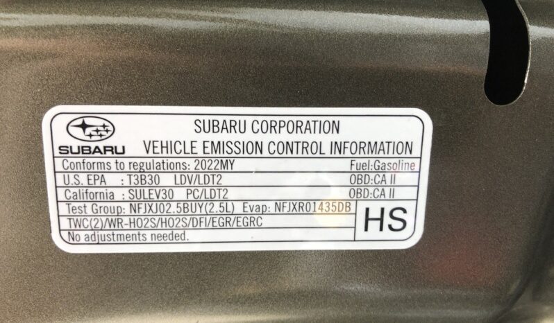 2022 Subaru Outback Premium full