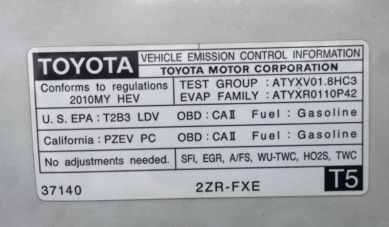 2010 Toyota Prius II full