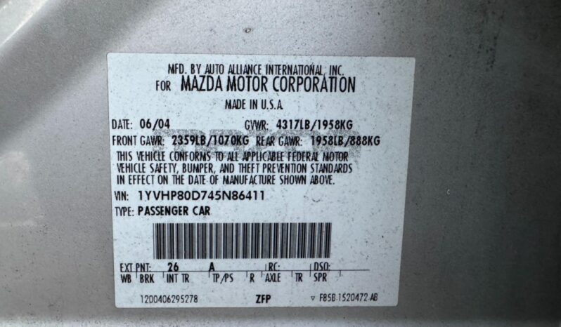 2004 Mazda6 S full