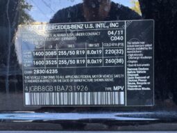 2011 Mercedes-Benz M-Class ML350 full