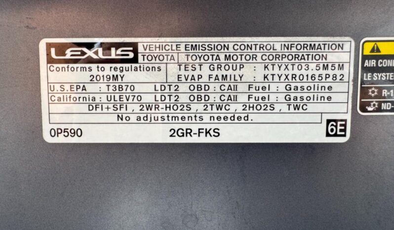 2019 Lexus RX 350 full